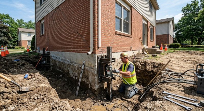 Foundation Repair in Brighton, MI