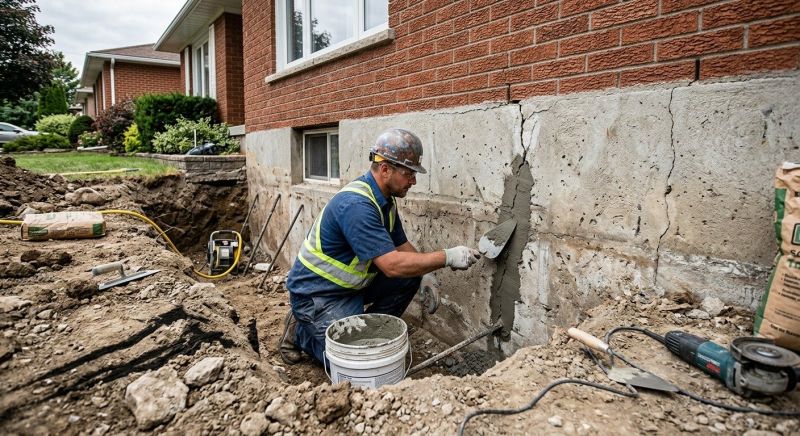 Basement Foundation Repair in Davisburg, MI