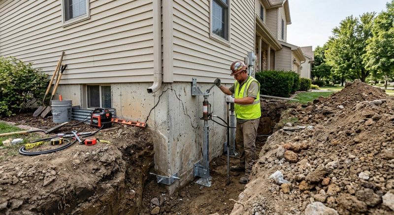 Basement Foundation Repair in Ypsilanti, MI