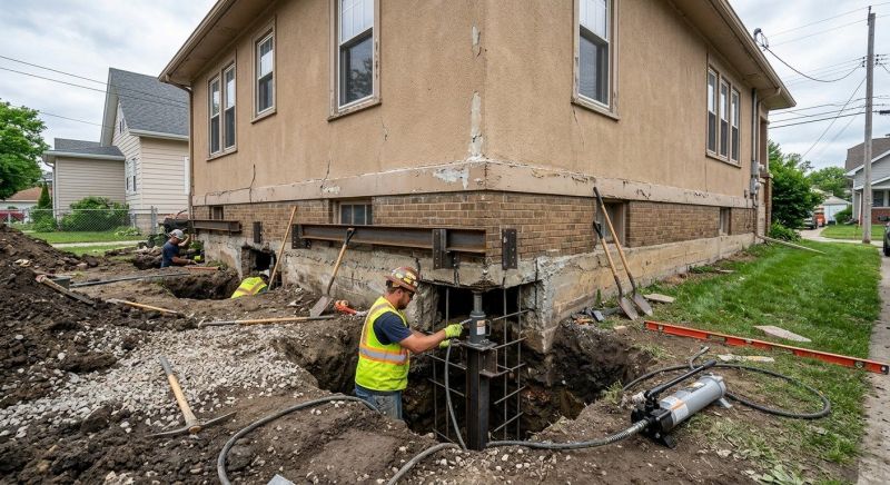 Basement Underpinning in Brighton, MI