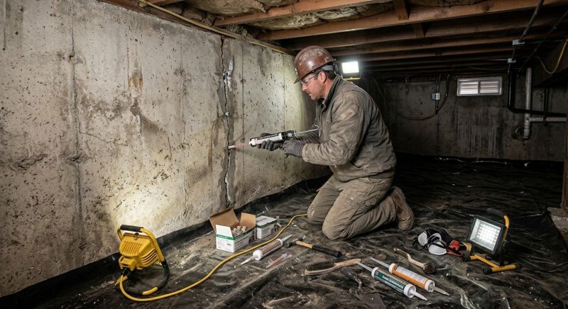 Basement Underpinning in Brighton, MI