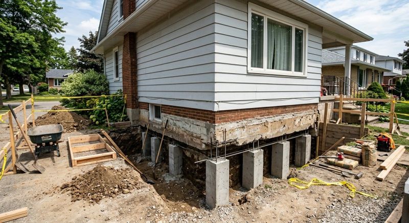 Basement Underpinning in Brighton, MI