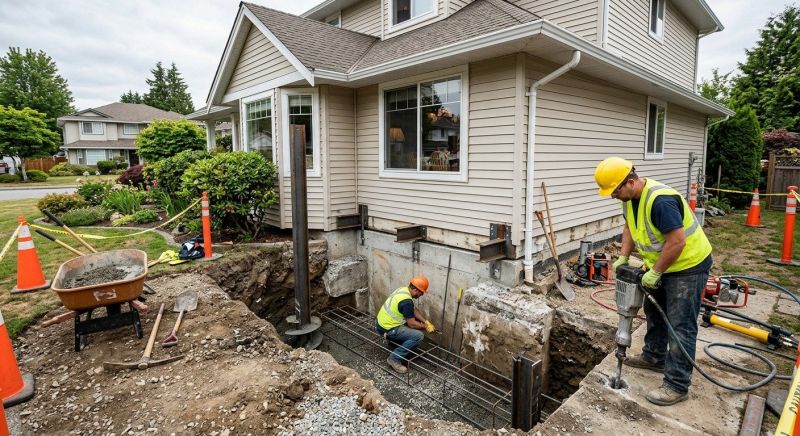 Building Foundation Repair in Chelsea, MI
