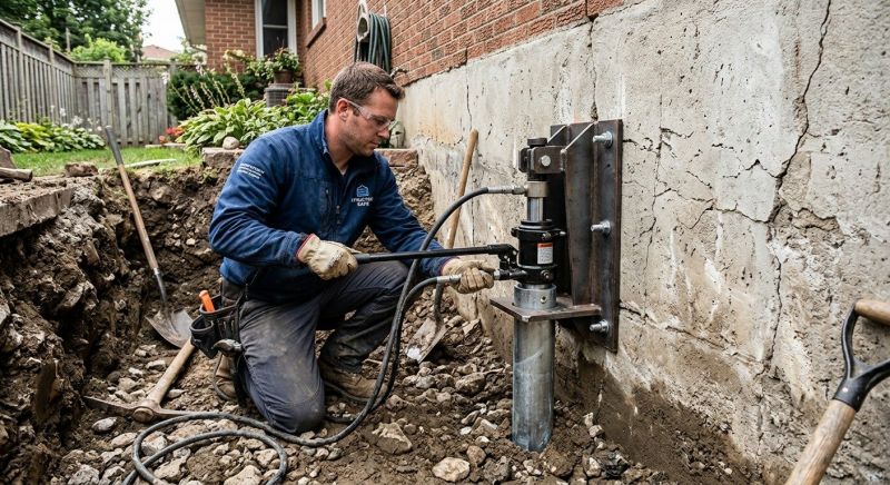 Concrete Foundation Leveling in Linden, MI