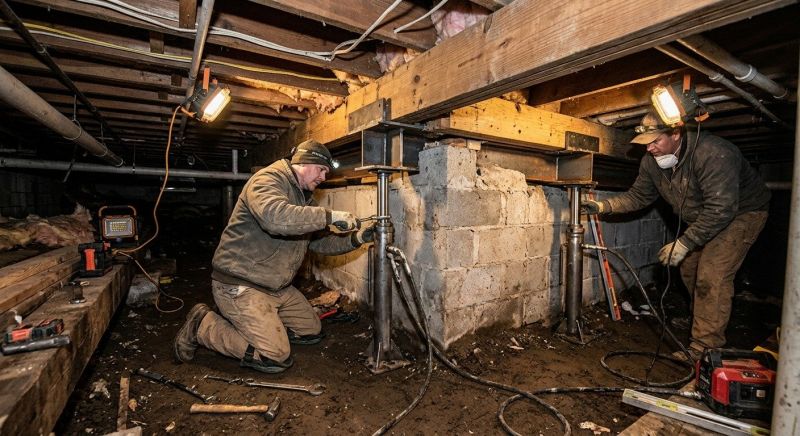 Concrete Foundation Repair in Ann Arbor, MI