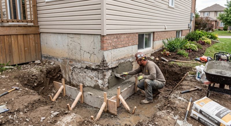 Concrete Foundation Repair in Dexter, MI