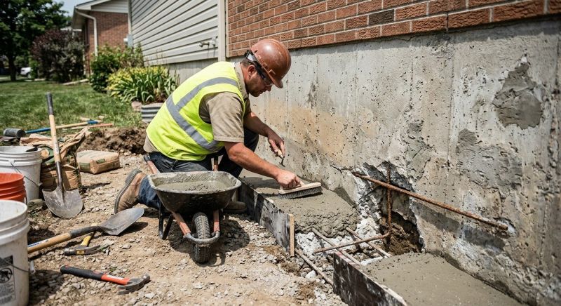 Concrete Foundation Repair in Washtenaw County, MI