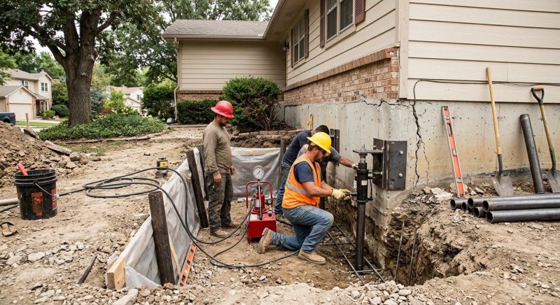 Concrete Foundation Repair in White Lake, MI