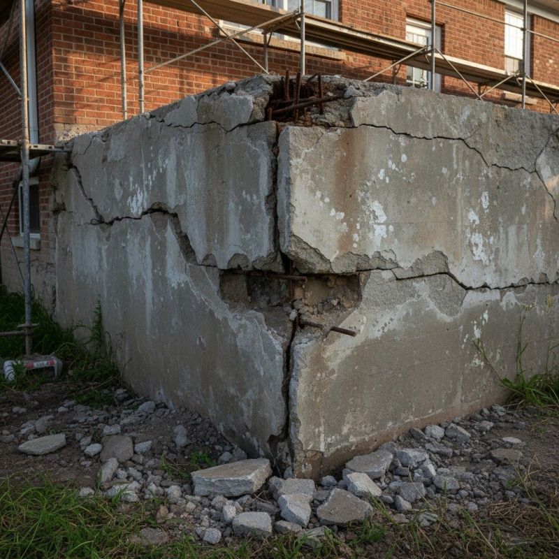 Cracked Foundation Repair in Brighton, MI