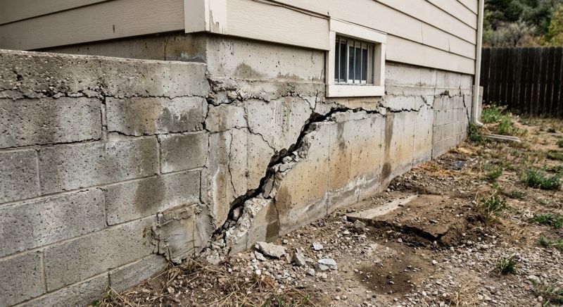 Cracked Foundation Repair in Westland, MI