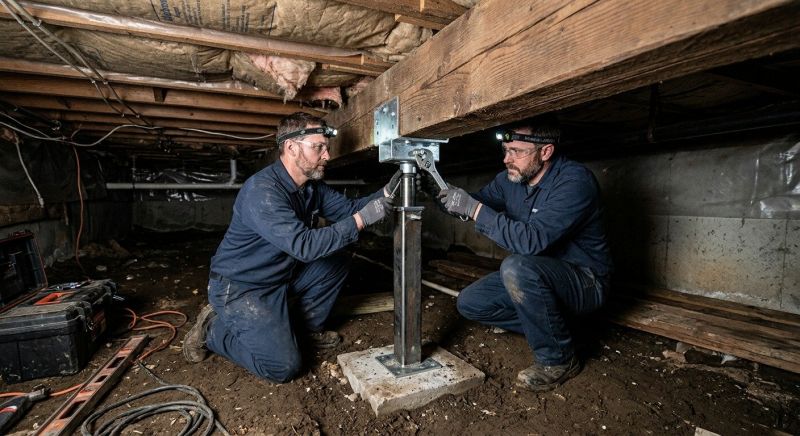 Crawlspace Foundation Repair in Clarkston, MI