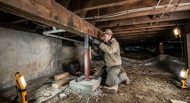 Crawlspace Foundation Repair in Novi, MI