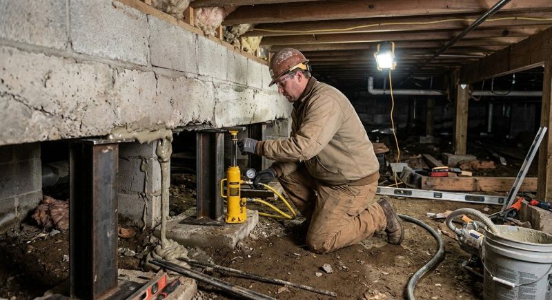 Crawlspace Foundation Repair in South Lyon, MI