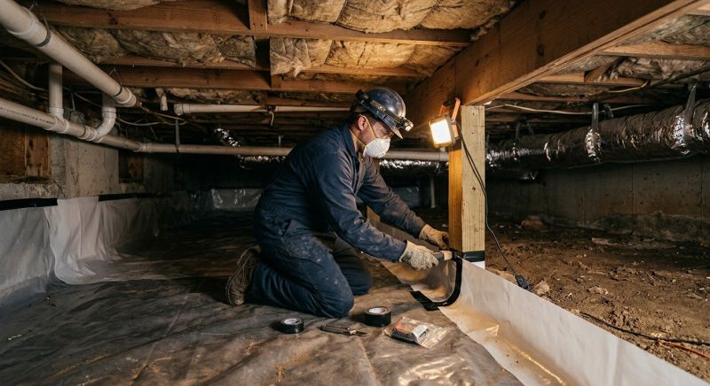 Crawlspace Repair in Brighton, MI