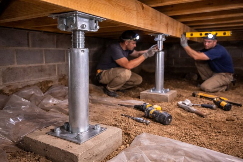 Crawlspace Structural Repair in Brighton, MI
