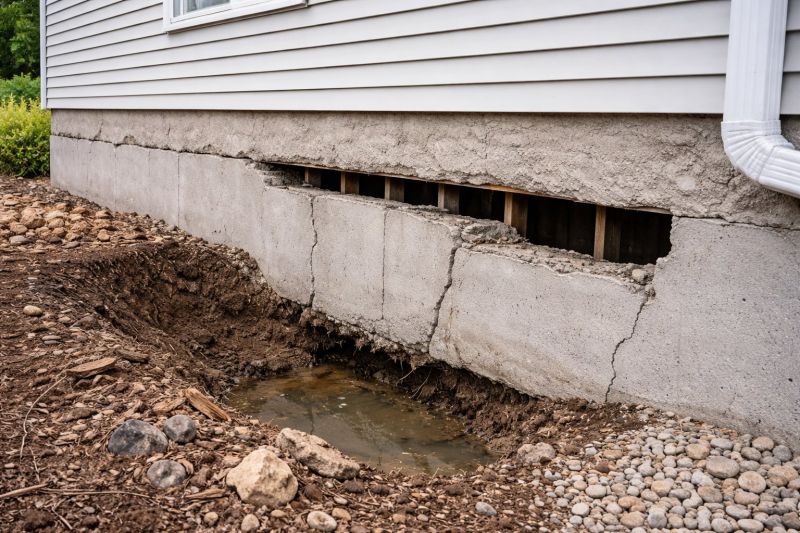 Foundation Damage Repair in Novi, MI