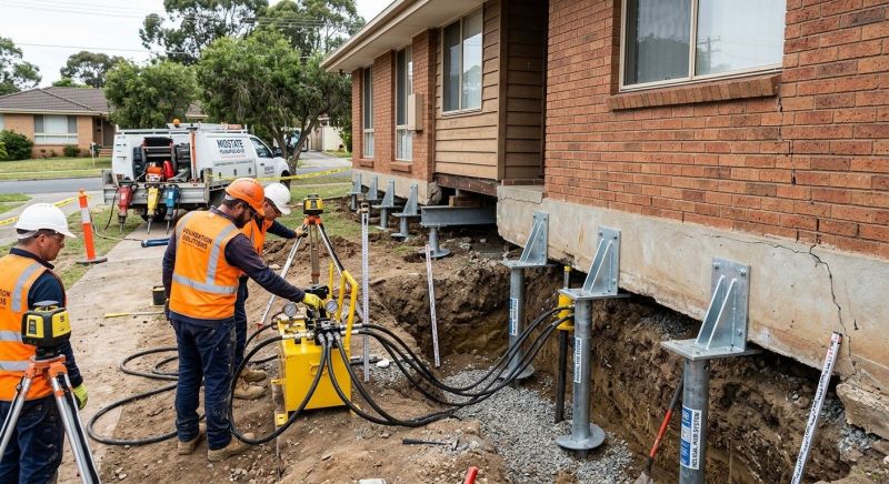 Foundation Jacking in Canton, MI