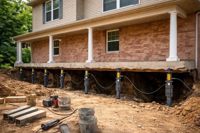 Foundation Jacking in Fowlerville, MI