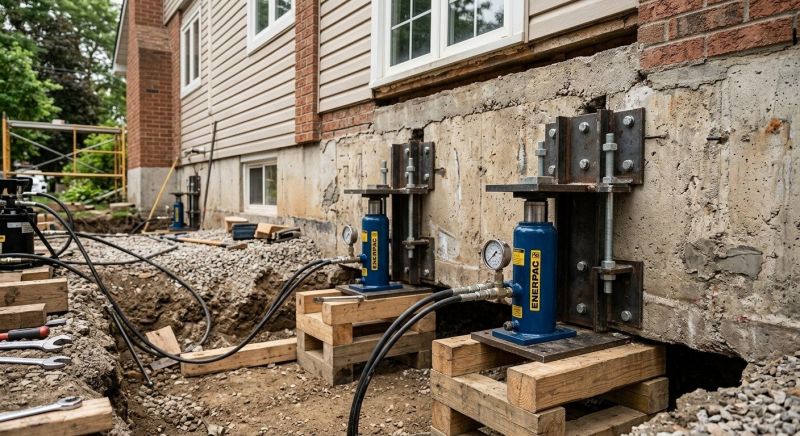 Foundation Jacking in Gregory, MI