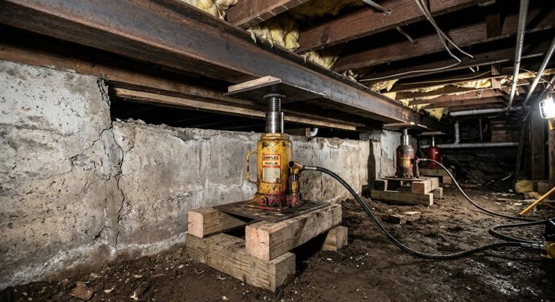 Foundation Jacking in Gregory, MI