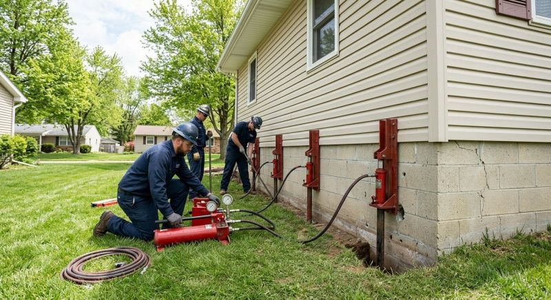 Foundation Jacking in Waterford, MI