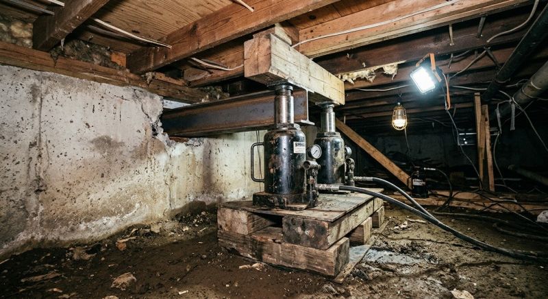 Foundation Jacking in Westland, MI