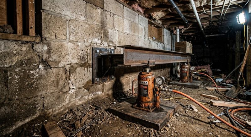 Foundation Jacking in Wixom, MI