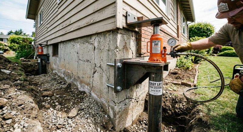 Foundation Lifting in Canton, MI