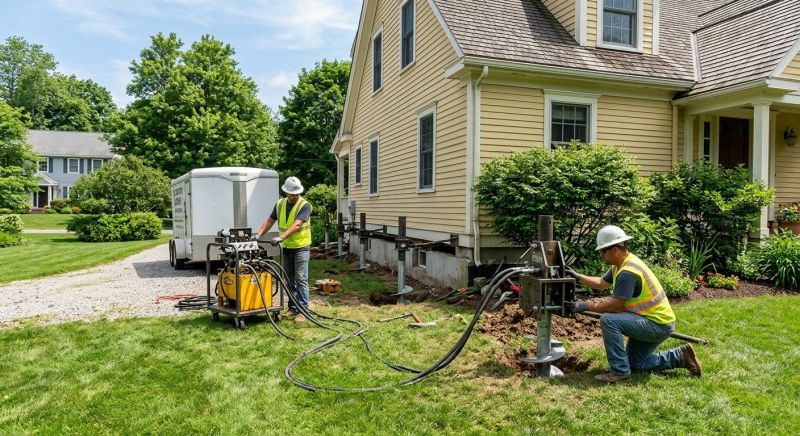Foundation Lifting in Commerce Township, MI
