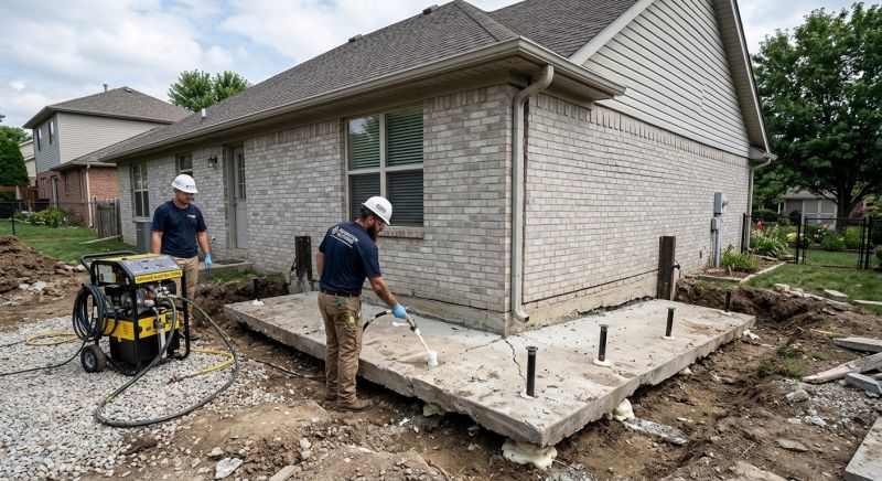 Foundation Lifting in Davisburg, MI