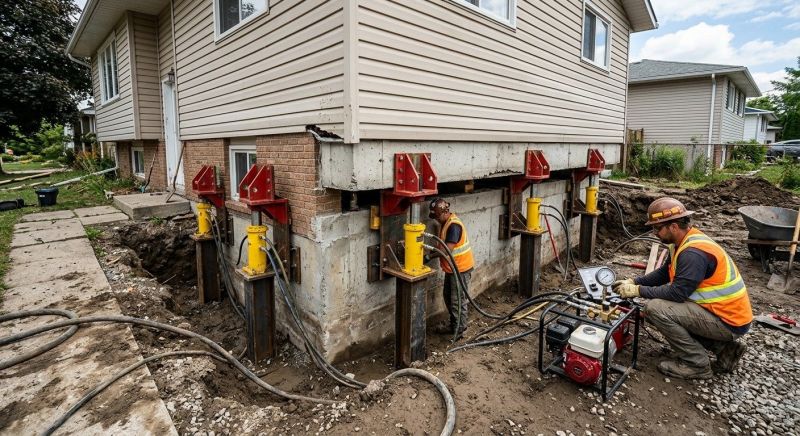 Foundation Lifting in Howell, MI