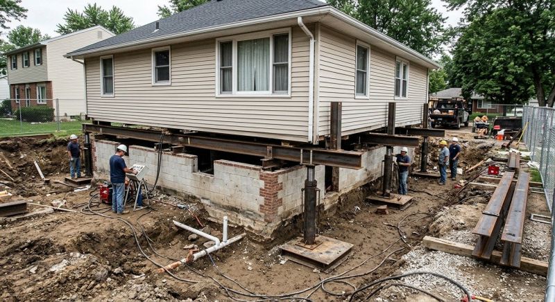 Foundation Lifting in West Bloomfield, MI