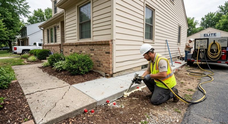 Foundation Lifting in Wixom, MI