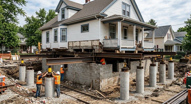 Foundation Raising in Southfield, MI