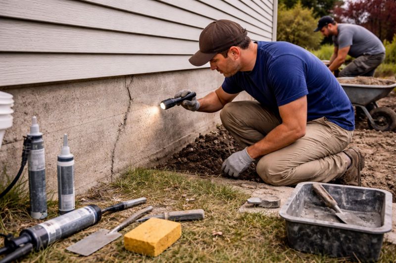 Foundation Repair in Clarkston, MI