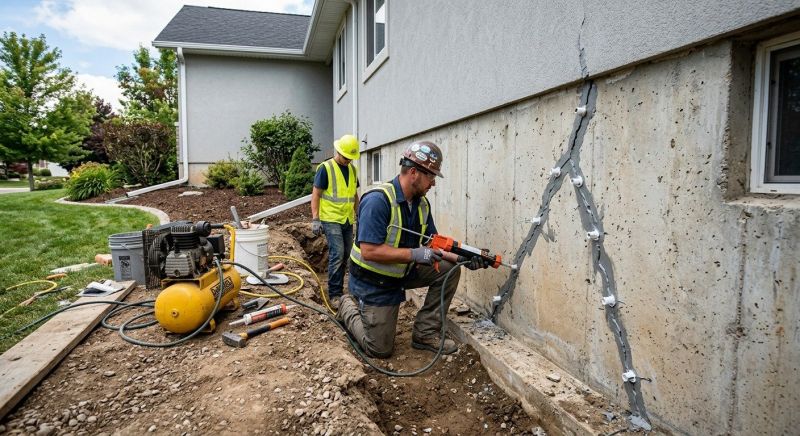 Foundation Repair in Fowlerville, MI