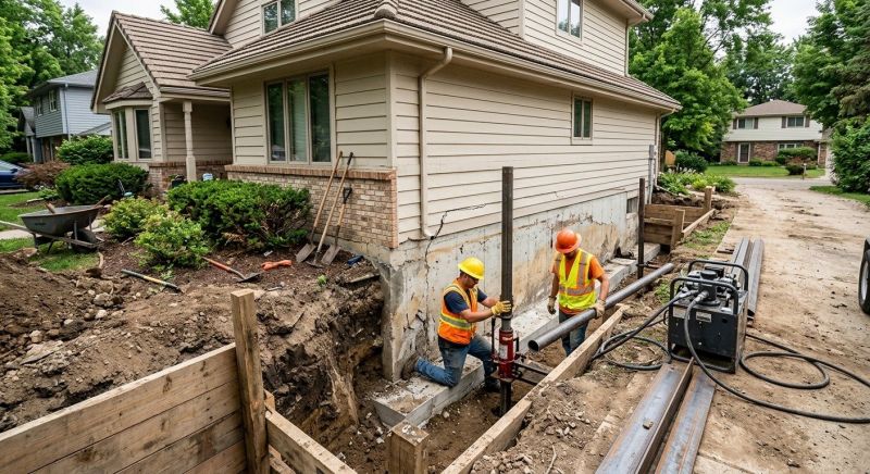 Foundation Repair in South Lyon, MI