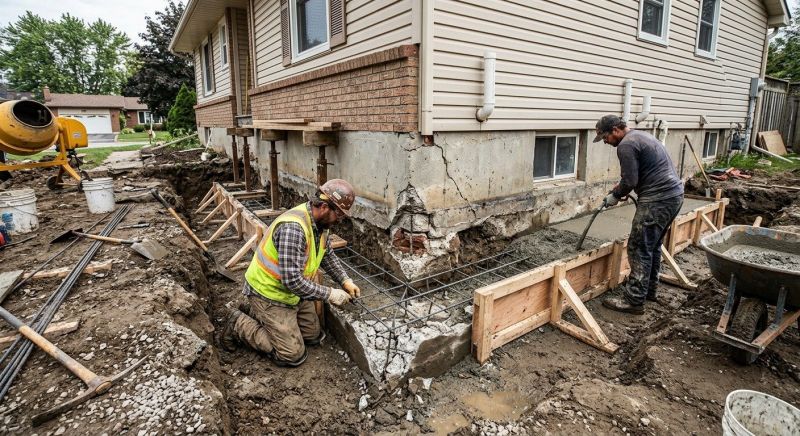Foundation Repair in Ypsilanti, MI