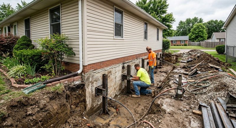 Foundation Stabilizing in Canton, MI