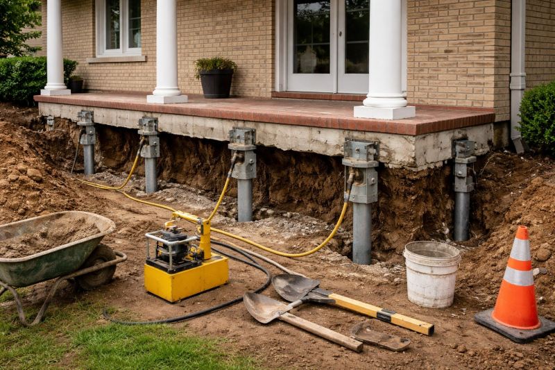 Foundation Stabilizing in Commerce Township, MI