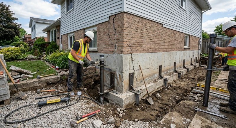 Foundation Stabilizing in Novi, MI