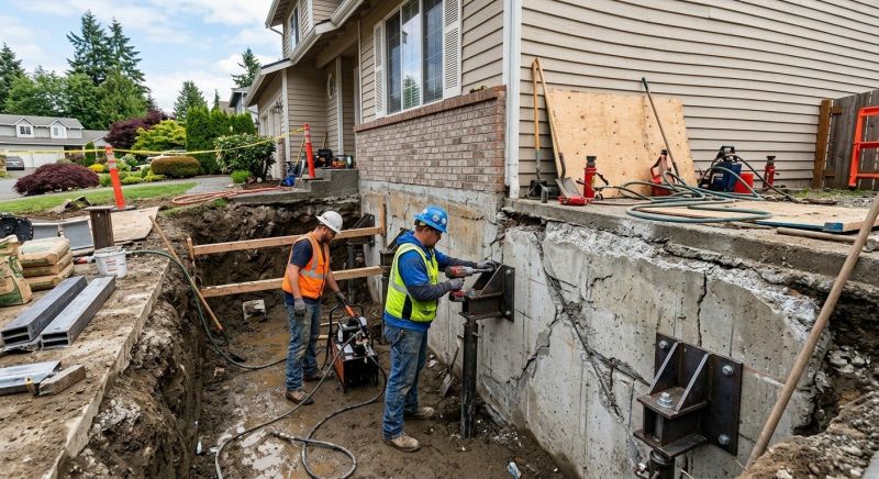 Foundation Structural Repair in Clarkston, MI