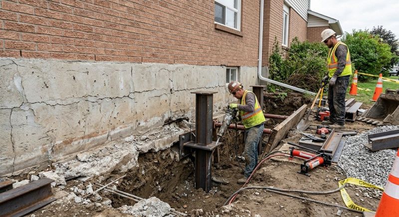 Foundation Structural Repair in Commerce Township, MI