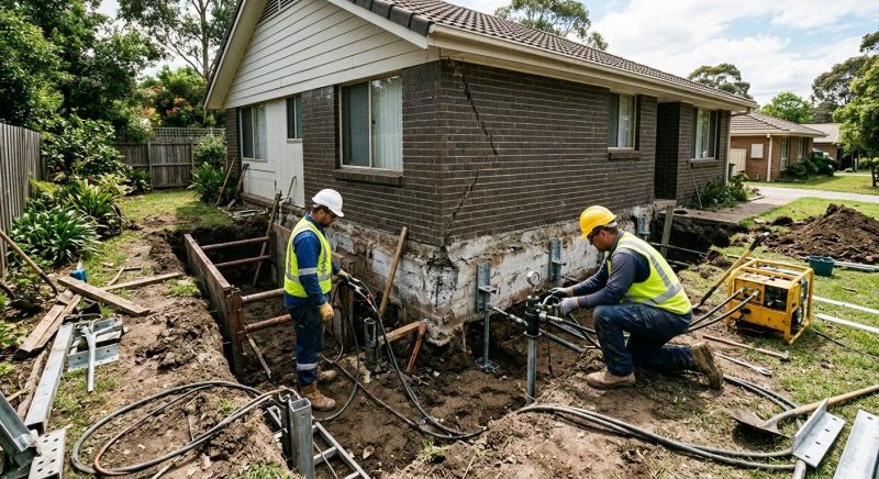 Foundation Structural Repair in Highland, MI