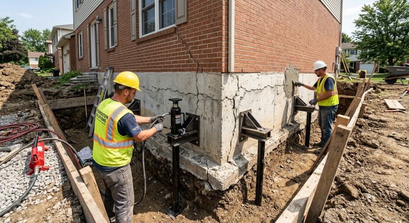 Foundation Structural Repair in Linden, MI
