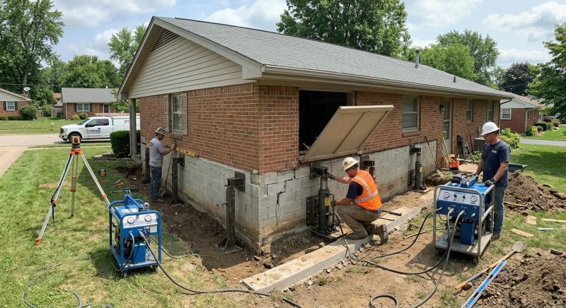 Home Foundation Leveling in Ann Arbor, MI