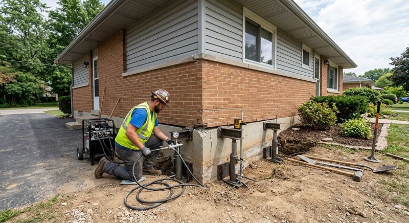 Home Foundation Leveling in Dexter, MI