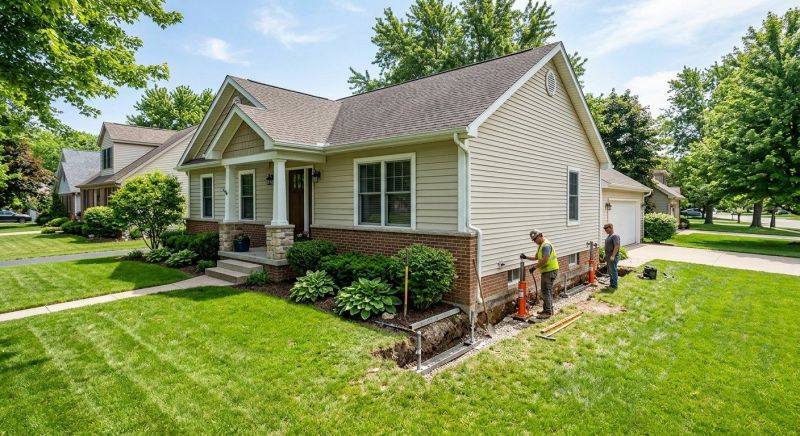 Home Foundation Leveling in Keego Harbor, MI