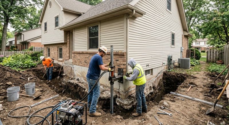 Home Foundation Repair in West Bloomfield, MI