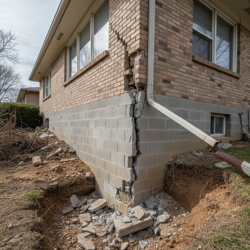 House Settling Repair in Brighton, MI